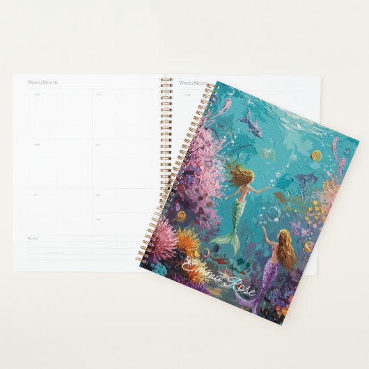 Betoverde Zeemeermin Onderwater Scene Planner (Display)
