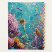 Betoverde Zeemeermin Onderwater Scene Planner (Achterkant)