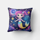 Betoverde Zeemeermin Ster - toma winkel Kussen (Achterkant)