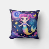 Betoverde Zeemeermin Ster - toma winkel Kussen (Voorkant)