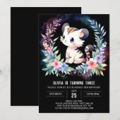 Betoverde zoete tijger verjaardag kaart (Voorkant / Achterkant)