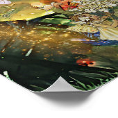 Betoverde Zomer: Fantastische Herinnerings Poster (Hoek)