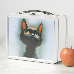 Betoverde zwarte kat