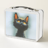 Betoverde zwarte kat (Achterkant)