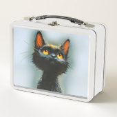 Betoverde zwarte kat (Voorkant)