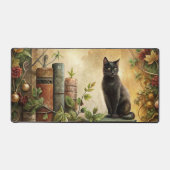 Betoverde Zwarte Kat Bibliotheek Bureaumat (Voorkant)