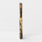Betoverde Zwarte Kat Bibliotheek Case-Mate iPhone Case (Achterkant/links)