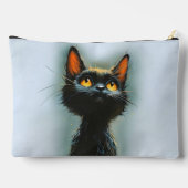 Betoverde zwarte kat etui (Achterkant)