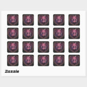 BetoverdeKikkerHeks Vierkante Sticker (Vel)