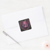 BetoverdeKikkerHeks Vierkante Sticker (Envelop)
