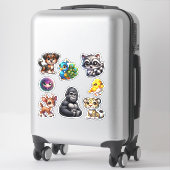 Betoverend 3D Animal Kingdom Sticker Collectie (Koffer)