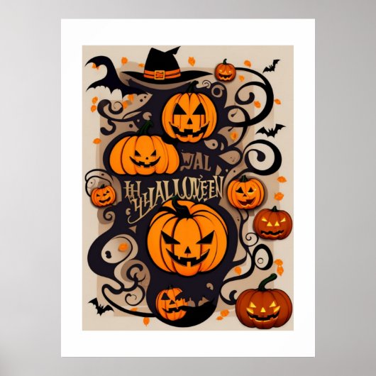 Betoverend All Hallows' Eve Delight Poster (Voorkant)
