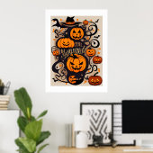 Betoverend All Hallows' Eve Delight Poster (Thuiskantoor)