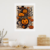 Betoverend All Hallows' Eve Delight Poster (Keuken)