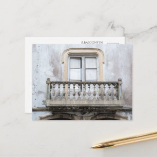Betoverend balkon in Portugal  Briefkaart