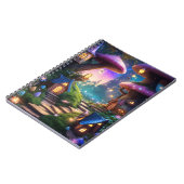 Betoverend Fairy House Fantasy Magisch Bos Notitieboek (Linkerzijde)