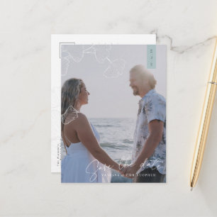 Betoverend Ginkgo Biloba Aankondiging Briefkaart