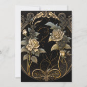 betoverend goud kaart (Achterkant)