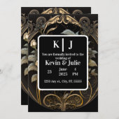 betoverend goud kaart (Voorkant / Achterkant)