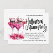 Betoverend Halloween Kostuum Feest Kaart (Voorkant / Achterkant)