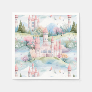 Betoverend kasteellandschap - servet