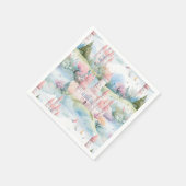 Betoverend kasteellandschap - servet (Hoek)