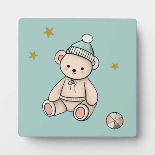 Betoverend kinderdesign fotoplaat (Voorkant)