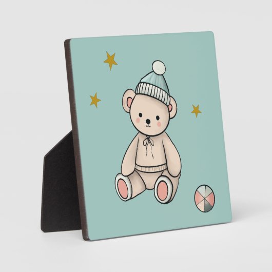 Betoverend kinderdesign fotoplaat (Voorkant)