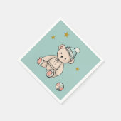 Betoverend kinderdesign servet (Hoek)