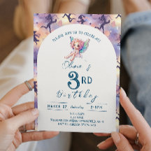 Betoverend klein fee verjaardagsfeestje