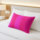 Betoverend LIEFDE Patroon, Rood en Roze Strepen Kussen