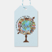 Betoverend literair geschenk cadeaulabel (Achterkant)