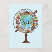 Betoverend literair werk briefkaart (Voorkant)