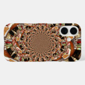 Betoverend Mozaïek van Sushi | Aardbruin & Koper Case-Mate iPhone Case (Achterkant (horizontaal))