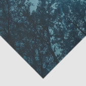 Betoverend nachtbos met volle maan tissuepapier (Detail)