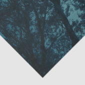 Betoverend nachtbos met volle maan tissuepapier (Detail)