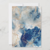 Betoverend Onder-het-Zee Baby shower Bedankkaart (Achterkant)