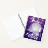 Betoverend Paarse Shadow Work Journal Notitieboek (Binnen)