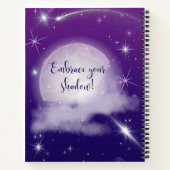 Betoverend Paarse Shadow Work Journal Notitieboek (Achterkant)