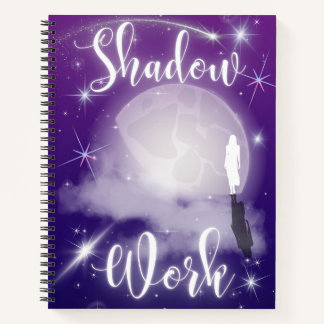 Betoverend Paarse Shadow Work Journal Notitieboek