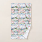 Betoverend Prinses Kasteel Landschap - Bad Handdoek (Handdoek)