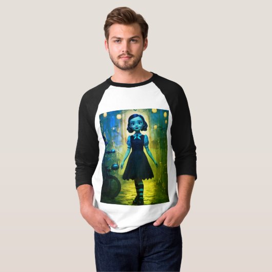 "Betoverende allure: T-shirt (Voorkant volledig)