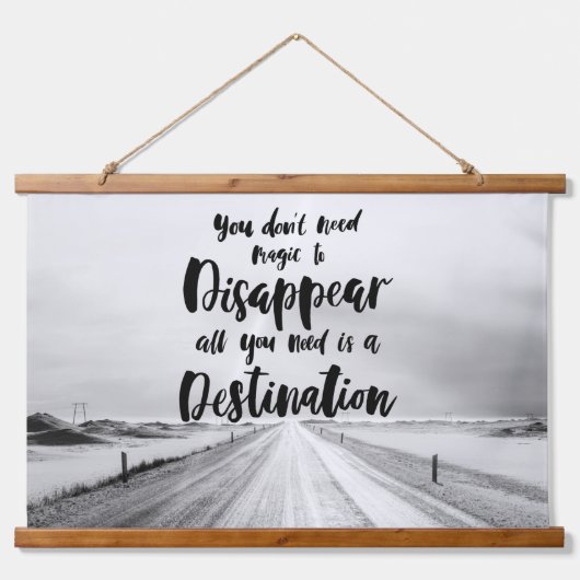 betoverende bestemming hangend wandkleed (Voorkant)