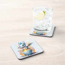 Betoverende Blauwe Draak Frostfire