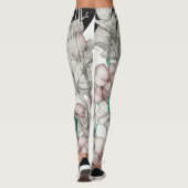 Betoverende Bloem: Medusa Capillata Leggings (Achterkant)