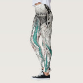 Betoverende Bloem: Medusa Capillata Leggings (Links)