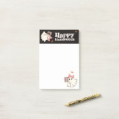 Betoverende Bloemen — Halloween met Hart Post-it® Notes (Op bureau)