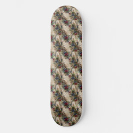 Betoverende bloemenspreekuil persoonlijk skateboard