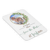 Betoverende bloemige elegantie bruiloft magneet (Rechterzijde)