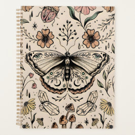 Betoverende Boho Butterfly Thema Hardcover Planner